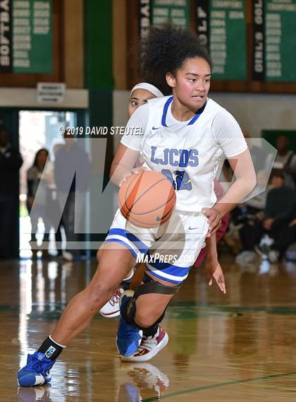 Thumbnail 2 in Cardinal Newman vs. La Jolla Country Day (St. Mary's Stockton MLK Showcase) photogallery.