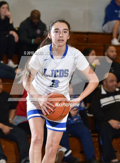Thumbnail 3 in Cardinal Newman vs. La Jolla Country Day (St. Mary's Stockton MLK Showcase) photogallery.