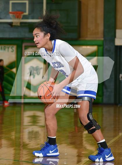 Thumbnail 2 in Cardinal Newman vs. La Jolla Country Day (St. Mary's Stockton MLK Showcase) photogallery.