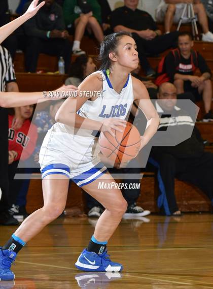 Thumbnail 1 in Cardinal Newman vs. La Jolla Country Day (St. Mary's Stockton MLK Showcase) photogallery.