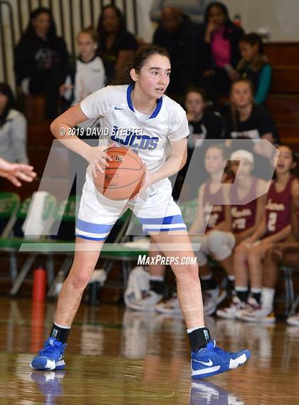 Thumbnail 3 in Cardinal Newman vs. La Jolla Country Day (St. Mary's Stockton MLK Showcase) photogallery.