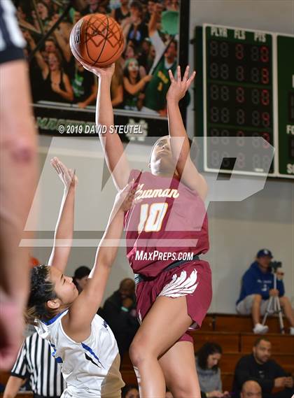Thumbnail 1 in Cardinal Newman vs. La Jolla Country Day (St. Mary's Stockton MLK Showcase) photogallery.