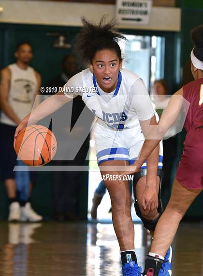 Thumbnail 1 in Cardinal Newman vs. La Jolla Country Day (St. Mary's Stockton MLK Showcase) photogallery.