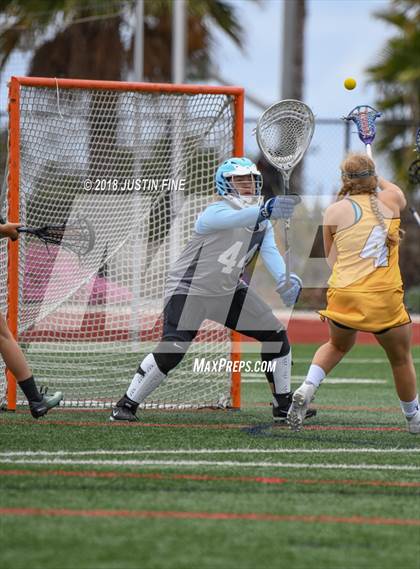 Thumbnail 1 in Academy of Our Lady of Peace vs. El Camino (CIF SDS D2 Final) photogallery.