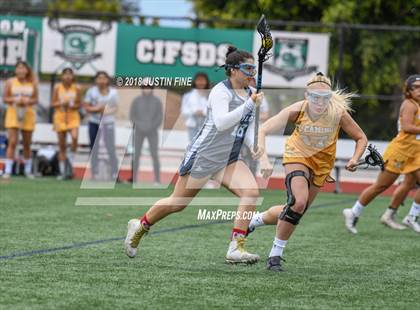 Thumbnail 3 in Academy of Our Lady of Peace vs. El Camino (CIF SDS D2 Final) photogallery.