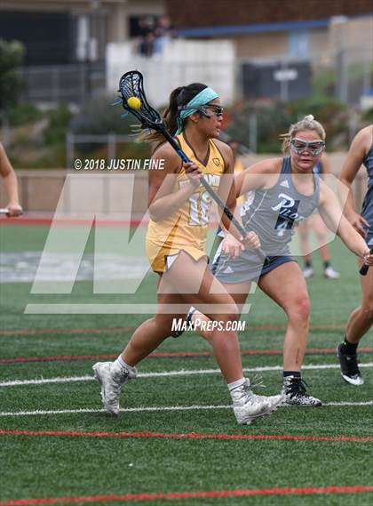 Thumbnail 2 in Academy of Our Lady of Peace vs. El Camino (CIF SDS D2 Final) photogallery.