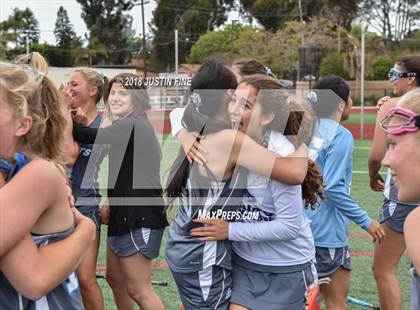Thumbnail 1 in Academy of Our Lady of Peace vs. El Camino (CIF SDS D2 Final) photogallery.