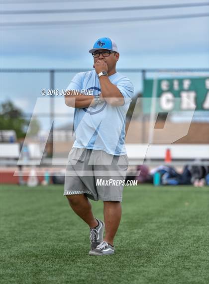 Thumbnail 2 in Academy of Our Lady of Peace vs. El Camino (CIF SDS D2 Final) photogallery.