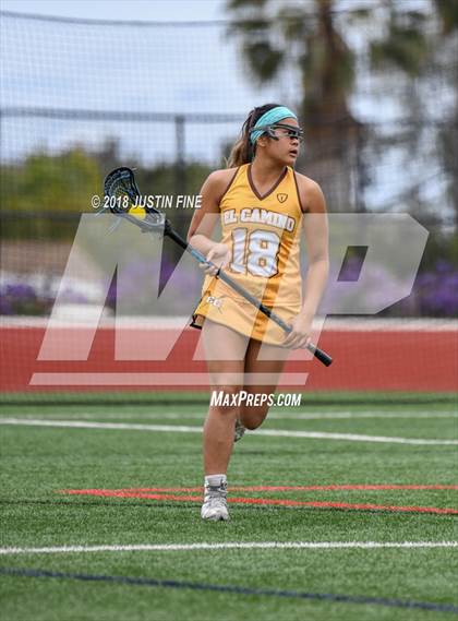 Thumbnail 2 in Academy of Our Lady of Peace vs. El Camino (CIF SDS D2 Final) photogallery.