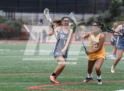 Thumbnail 2 in Academy of Our Lady of Peace vs. El Camino (CIF SDS D2 Final) photogallery.