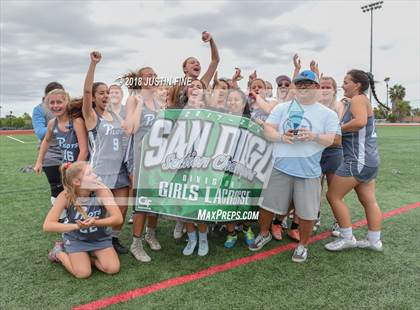 Thumbnail 3 in Academy of Our Lady of Peace vs. El Camino (CIF SDS D2 Final) photogallery.