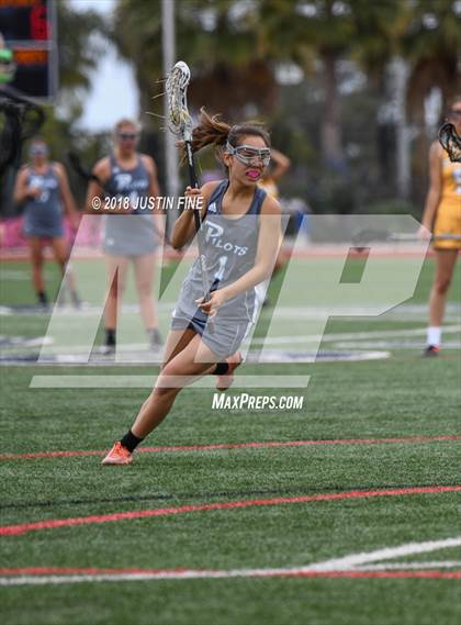 Thumbnail 2 in Academy of Our Lady of Peace vs. El Camino (CIF SDS D2 Final) photogallery.