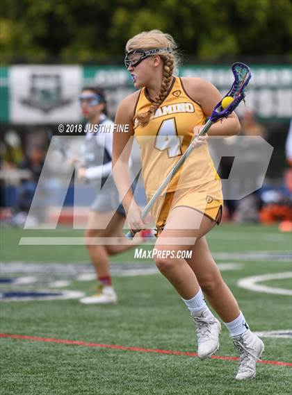 Thumbnail 3 in Academy of Our Lady of Peace vs. El Camino (CIF SDS D2 Final) photogallery.