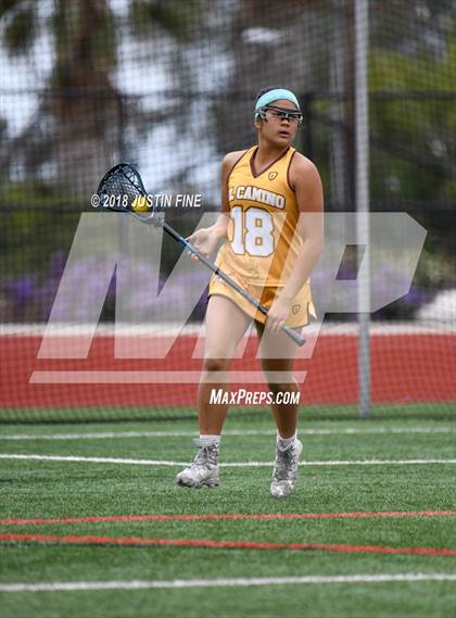 Thumbnail 1 in Academy of Our Lady of Peace vs. El Camino (CIF SDS D2 Final) photogallery.