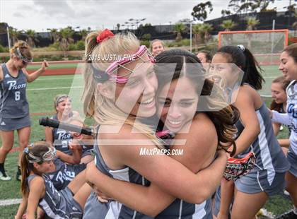 Thumbnail 2 in Academy of Our Lady of Peace vs. El Camino (CIF SDS D2 Final) photogallery.
