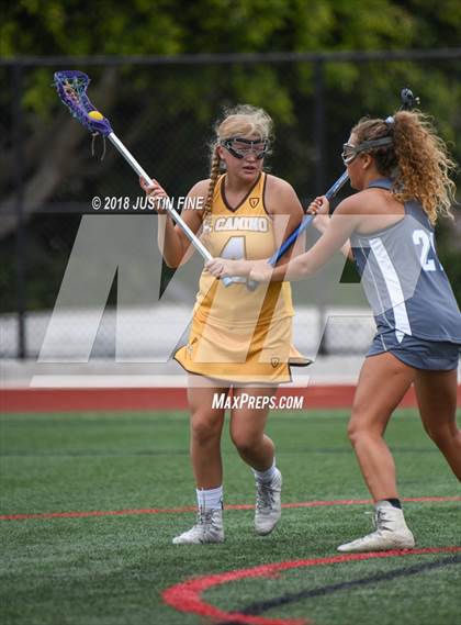 Thumbnail 3 in Academy of Our Lady of Peace vs. El Camino (CIF SDS D2 Final) photogallery.