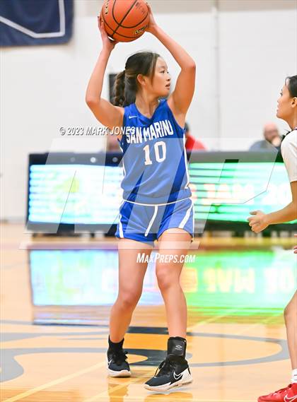 Thumbnail 3 in San Marino vs. Scottsdale Christian Academy (Cactus Jam Tournament) photogallery.