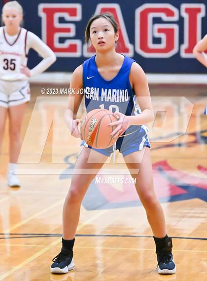 Thumbnail 1 in San Marino vs. Scottsdale Christian Academy (Cactus Jam Tournament) photogallery.