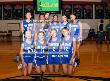 Thumbnail 1 in San Marino vs. Scottsdale Christian Academy (Cactus Jam Tournament) photogallery.