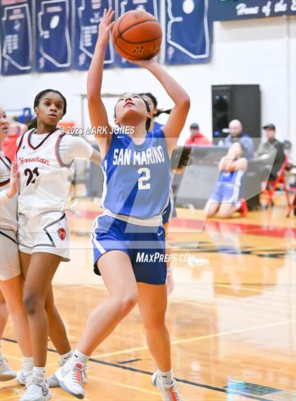 Thumbnail 2 in San Marino vs. Scottsdale Christian Academy (Cactus Jam Tournament) photogallery.