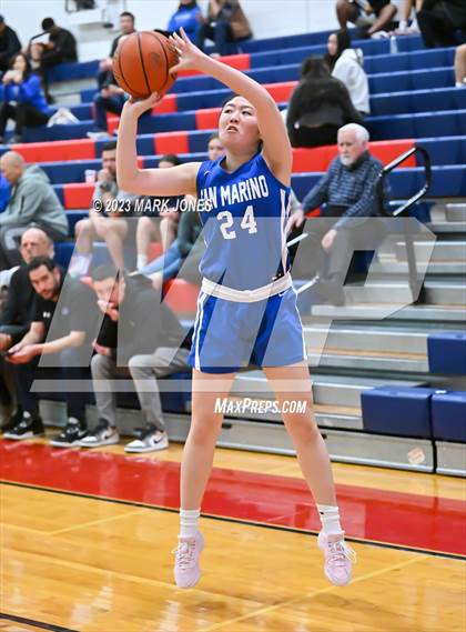 Thumbnail 1 in San Marino vs. Scottsdale Christian Academy (Cactus Jam Tournament) photogallery.