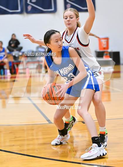 Thumbnail 1 in San Marino vs. Scottsdale Christian Academy (Cactus Jam Tournament) photogallery.