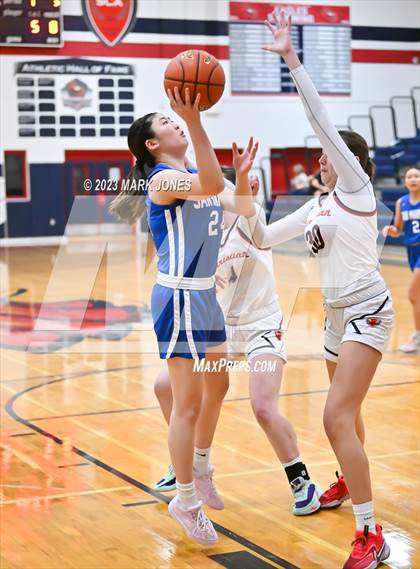 Thumbnail 1 in San Marino vs. Scottsdale Christian Academy (Cactus Jam Tournament) photogallery.
