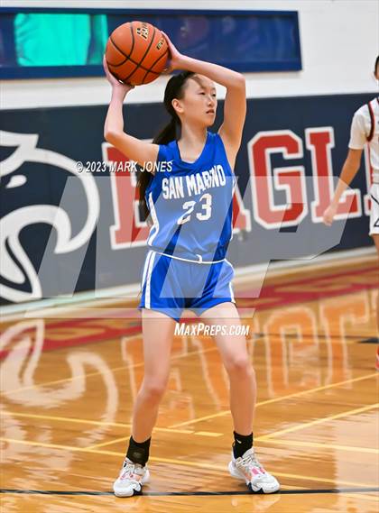 Thumbnail 3 in San Marino vs. Scottsdale Christian Academy (Cactus Jam Tournament) photogallery.
