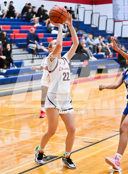 Thumbnail 2 in San Marino vs. Scottsdale Christian Academy (Cactus Jam Tournament) photogallery.