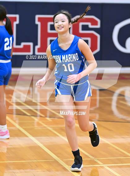 Thumbnail 1 in San Marino vs. Scottsdale Christian Academy (Cactus Jam Tournament) photogallery.