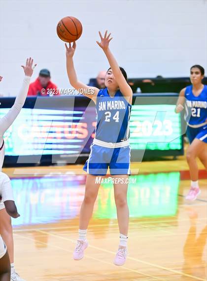 Thumbnail 1 in San Marino vs. Scottsdale Christian Academy (Cactus Jam Tournament) photogallery.
