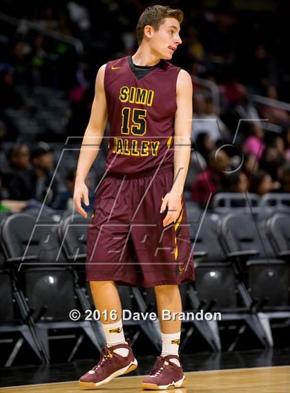Thumbnail 3 in Simi Valley vs. San Gabriel Academy photogallery.