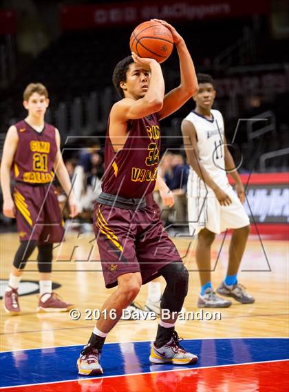 Thumbnail 2 in Simi Valley vs. San Gabriel Academy photogallery.