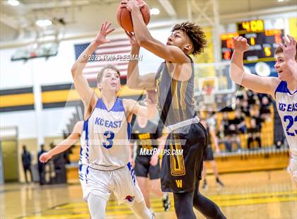 Thumbnail 1 in Kansas City Christian School vs Shawnee Mission West (West Boy's Varsity Tournament) photogallery.