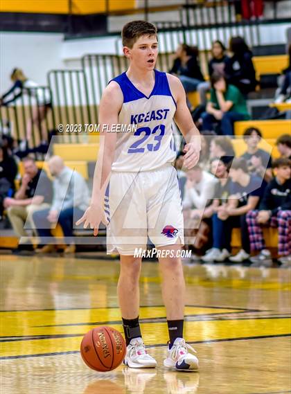 Thumbnail 2 in Kansas City Christian School vs Shawnee Mission West (West Boy's Varsity Tournament) photogallery.