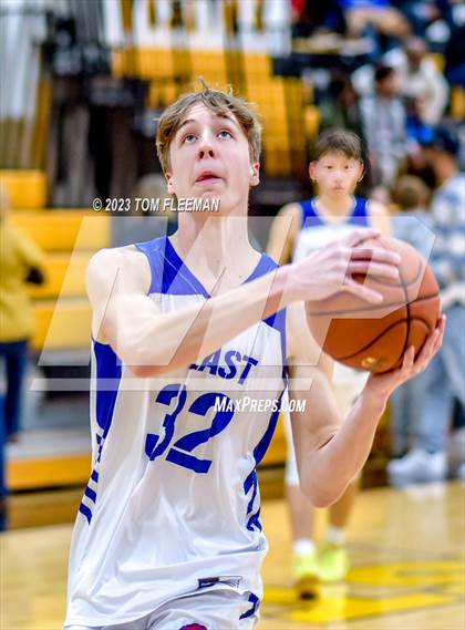 Thumbnail 1 in Kansas City Christian School vs Shawnee Mission West (West Boy's Varsity Tournament) photogallery.