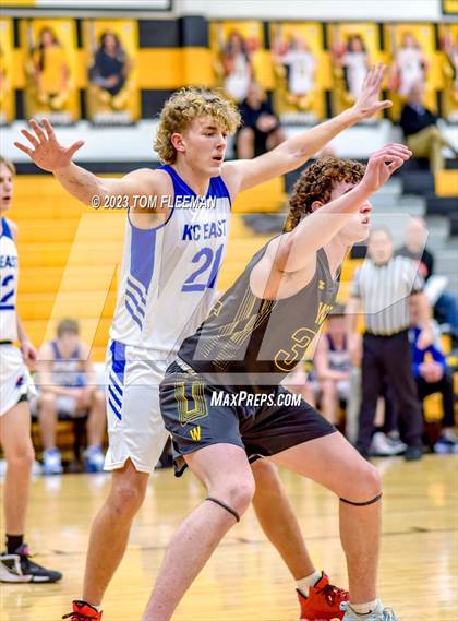 Thumbnail 1 in Kansas City Christian School vs Shawnee Mission West (West Boy's Varsity Tournament) photogallery.