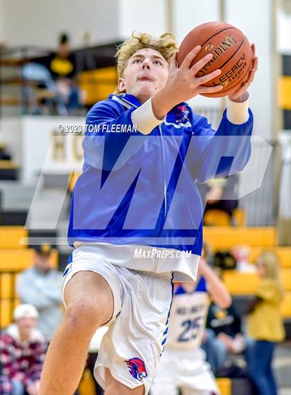 Thumbnail 2 in Kansas City Christian School vs Shawnee Mission West (West Boy's Varsity Tournament) photogallery.