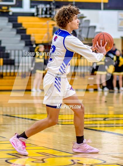 Thumbnail 1 in Kansas City Christian School vs Shawnee Mission West (West Boy's Varsity Tournament) photogallery.