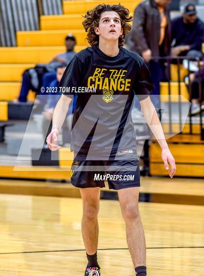 Thumbnail 1 in Kansas City Christian School vs Shawnee Mission West (West Boy's Varsity Tournament) photogallery.