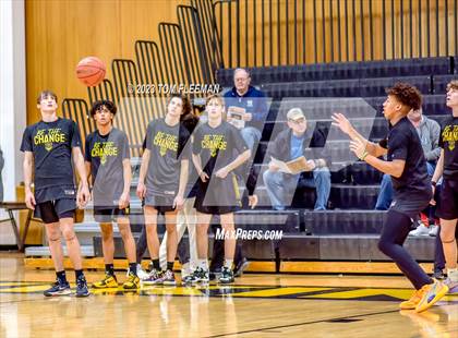 Thumbnail 1 in Kansas City Christian School vs Shawnee Mission West (West Boy's Varsity Tournament) photogallery.