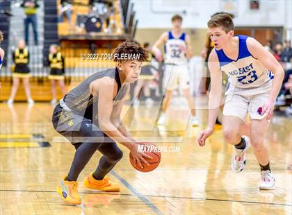 Thumbnail 1 in Kansas City Christian School vs Shawnee Mission West (West Boy's Varsity Tournament) photogallery.