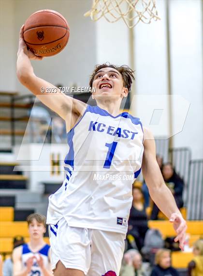 Thumbnail 1 in Kansas City Christian School vs Shawnee Mission West (West Boy's Varsity Tournament) photogallery.