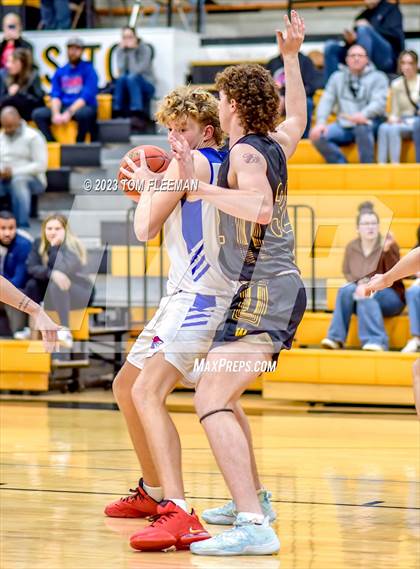 Thumbnail 1 in Kansas City Christian School vs Shawnee Mission West (West Boy's Varsity Tournament) photogallery.