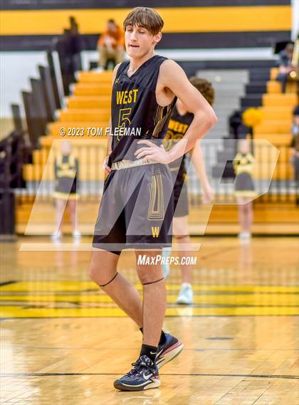 Thumbnail 1 in Kansas City Christian School vs Shawnee Mission West (West Boy's Varsity Tournament) photogallery.