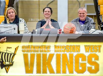 Thumbnail 3 in Kansas City Christian School vs Shawnee Mission West (West Boy's Varsity Tournament) photogallery.