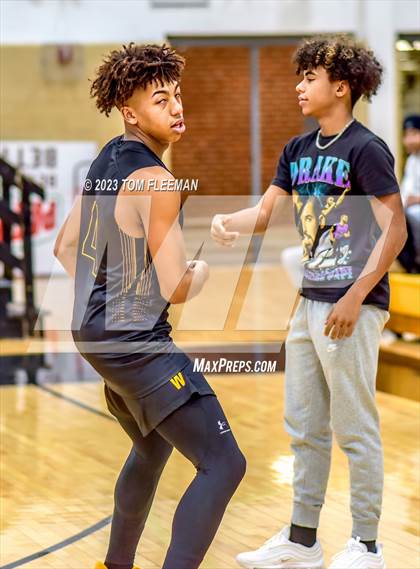 Thumbnail 1 in Kansas City Christian School vs Shawnee Mission West (West Boy's Varsity Tournament) photogallery.