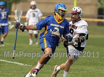 Thumbnail 1 in Brookfield @ East Lyme (CIAC Division M 1st Round) photogallery.