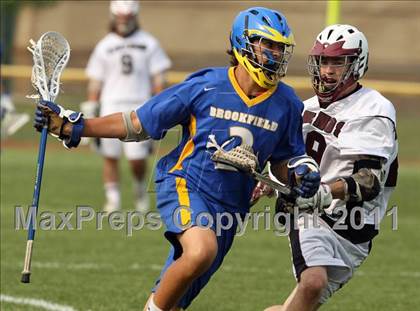 Thumbnail 2 in Brookfield @ East Lyme (CIAC Division M 1st Round) photogallery.