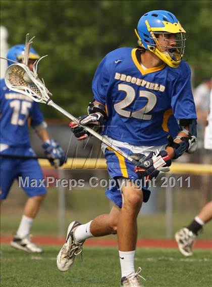 Thumbnail 2 in Brookfield @ East Lyme (CIAC Division M 1st Round) photogallery.